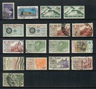 at2251  Mexico - Approx 45 Old Stamps On 2 Stockpages  Nice Range   Cancels
