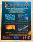 Blizzard Diablo I Videogame Pre-release Promo Flyer  1996   Rare 