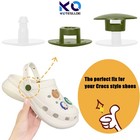 Koteslloe 8 Sets Replacement Rivets For Croc  One Size  Army Green