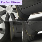4 Pack Truck Mud Flaps For Hyundai Santa Fe 2013-2024 Front   Rear