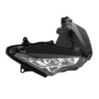 Headlamp Headlight Guard Protector Grill Led Clear For Kawasaki Ninja 400 18-23