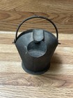 Vintage Small Coal Scuttle Bucket With Handle - Possible Ashtray