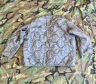 Army Acu Foliage Gray Military Surplus M65 Field Coat Jacket Liner Large Usgi