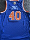 Spike Lee Signed Autograph Auto Knicks Blue Nba Finals Jersey 40 Acres Psa dna