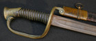 Civil War Era Us M1850 Foot Officers Sword Cut-down Short Sword Fighting  Import