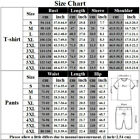 Summer Men s Outfit 2-piece Set Short Sleeve T-shirts And Shorts Sweatsuit Set