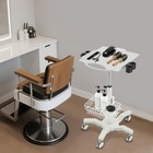 Height Adjustable Mobile Trolley Cart With Wheels Cart Mobile Workstation    10kg