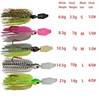 Mycena Chatterbait Fishing Lure Spinner Bait Bass Pike Jig 7g 9g 11g 14g 21g