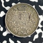1864 New Brunswick 20 Cents Lot jm9668 Silver  Nice 