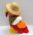 Dan Dee Hop   Bop Turkey In The Straw Thanksgiving Singing dancing Turkey Plush