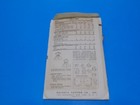 Advance Sewing Pattern 8279 Girls Puff Sleeve Dress Size 6 Vtg 1950s