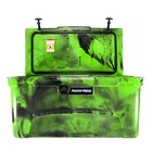 Frosted Frog Original Green   Black Camo 75 Quart Cooler Heavy Duty Ice Chest