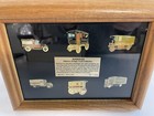 Delivery Truck Hand Painted 6 Pin Set Framed   0425 Of 1500 Nabisco Art Vintage