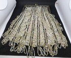 Art Nouveau Beaded Chatelaine Handbag purse