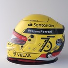 Charles Leclerc Ferrari 2022 75th Anniversary F1 Replica Helmet Full Size 1 1