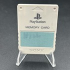 Playstation 1 Ps1 Official Oem 15 Block Memory Card Scph-1020 White