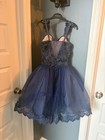 Weissman Navy Blue Sequin Tutu Dance Costume - Sa