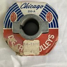 Vintage Chicago Die Cast Pulley 250-a  Diameter 2 1 2  Bore  3 4    Belt A