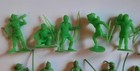 Lot Of 22 Vintage Robin Hood Plastic Toy Soldiers Marx 1960s