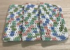 Handmade Set Of 3 Crochet Cotton Dish Cloths Or Wash Cloths 8 5x8 5 Inches  new 