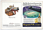1940 s Life Promo Ad Wall Art Columbia Records Paul Jones Whiskey Seagram s