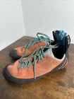Scarpa Helix Climbing Shoes Women   s 8 Us Orange Black Vibram Italy