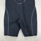 Sea Skin Wetsuit Adult Small Unisex 3 4 Length Front Zip Black   Blue Stitch