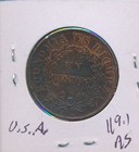 Chile 1 Cent 1851  made In U s   - Read -  3358