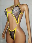 Exotic Dancewear  Rave  Festival Outfit Size Small   Medium Coverage  Sling 
