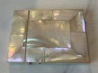 Antique Victorian Mother Of Pearl Card Case Calling Holder Mop