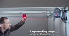 New Bosch Gcl 2-15 Self Leveling Cross Line Laser Level plumb  rm1 Mount Pouch