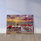 Abbott s In The Rough Art Print - Seascape - Lobster Shack - New England