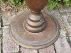 Antique Victorian Oak Fern Stand Pedestal Plant Table