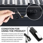 Aodsk Sustain Pedal  Universal Piano Pedal For Digital Piano electronic Keybo   