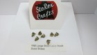 Boot Hooks Large Solid Brass Boot Lacing Hooks Brass   Steel Types