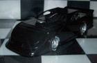 Black Blank 1 32 Pull Back Dirt Late Model Diecast Car