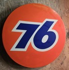 Vintage Illuminated Union 76  Gasoline Sign -automotive Memorabilia