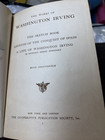 The Works Of Washington Irving Lot Of 11 Vintage Hardcover Books Americana