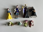 Disney Store Snow White Cake Topper Figures Lot Of 8