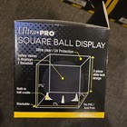  3-pack  Ultra Pro Square Uv Protected Baseball Holder Cube Display Case