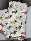 Multi-colored Dachshund Kitchen Towel  Set Of 3 Towels  18    X 28    Cotton  Nwt