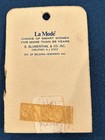 Vintage La Mode Gold-tone Metal Center-bar Belt Buckle On It   s Original Packing
