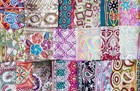 Very Rare Lot Antique Vintage Sari Lace Edging Ribbon 25 Pcs Embroidered Ds53