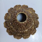 Antique Ornate Chandelier Ceiling Canopy Solid Brass Bronze 5 Inches Diameter