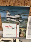 Rare Vintage Boeing Vertol 107 Brochures  Pictures Er-3 Lot   2