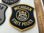 Michigan State Police   Srt   And  Subdued Collectors Patch Set  New Full Size