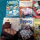 Mixed Lot Vintage   Newer Quilt Making Pattern Design Books How To Craft Books