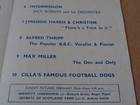 Max Miller 1948 Shepherds Bush Empire Programme  kathleen West ben Dova 