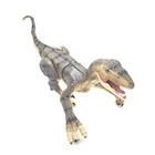 Papo Velociraptor Dinosaur Figure Rare Variant Prehistoric Collectible 17  Tall