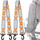 2 Pack Ski Boot Carrier Straps ski And Snowboard Boot Shoulder Yellow Blue